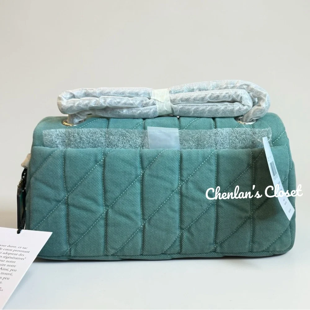 NWT Coach Denim Tabby Quilted 26 Convertible Shoulder Bag - Picture 8 of 16